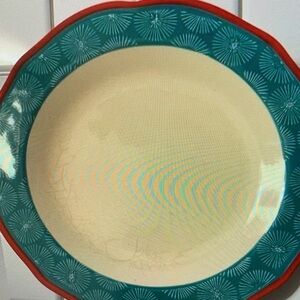 The Pioneer Woman Happiness scalloped dinner plates